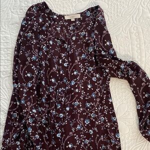 LOFT Floral Blouse
